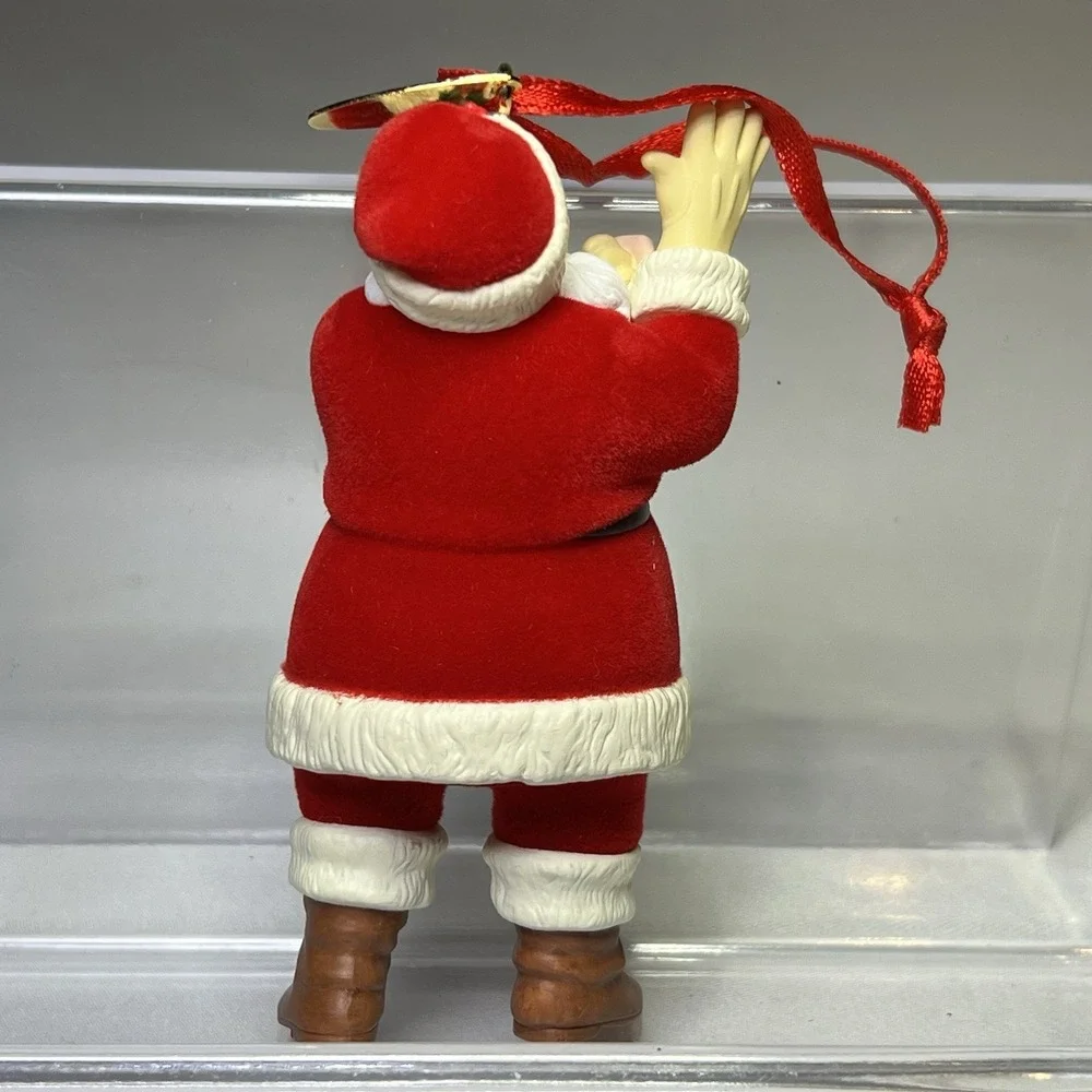 Hallmark 2001 Ornament Twas the Night Before Christmas Vintage‎ Volume 4 Santa